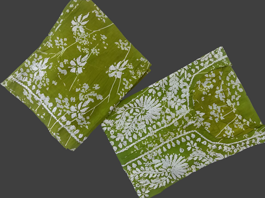 Malmal printed chikankari Plazzo set Ready to ship