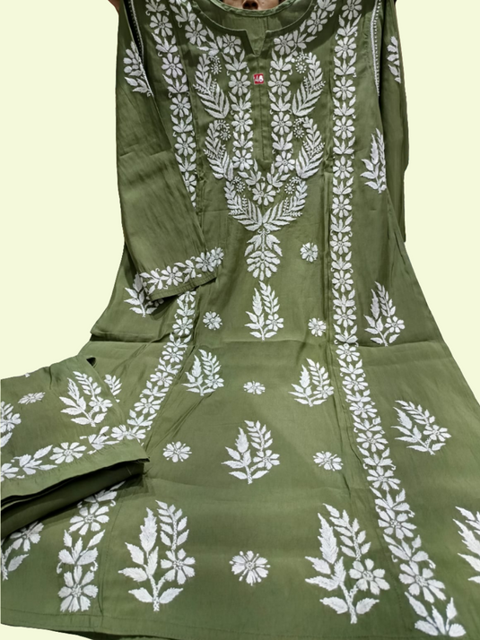 Chanderi Plazzo set Ready to ship